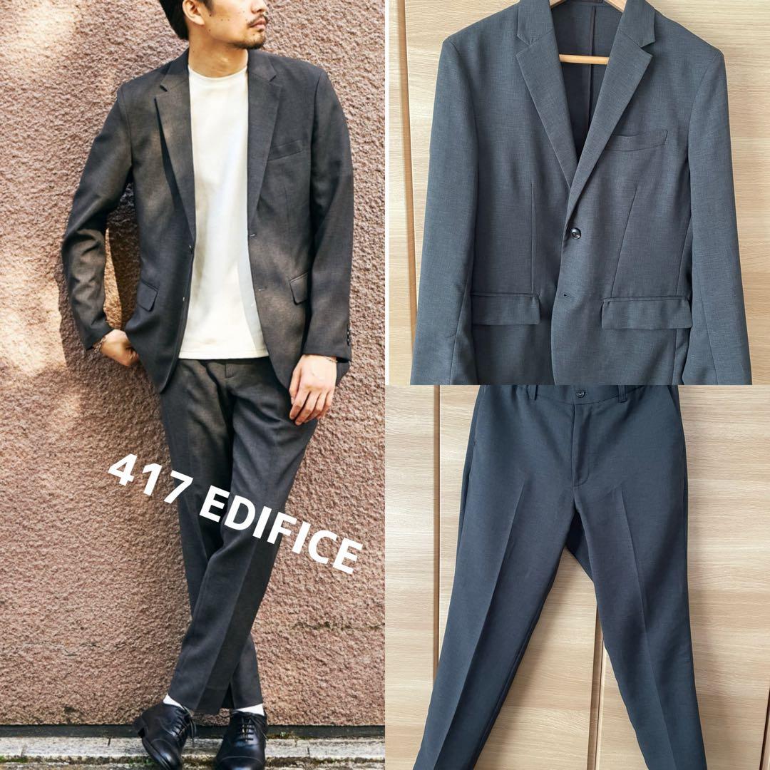 417 EDIFICE ■”吸水速乾” メッシュセットアップ