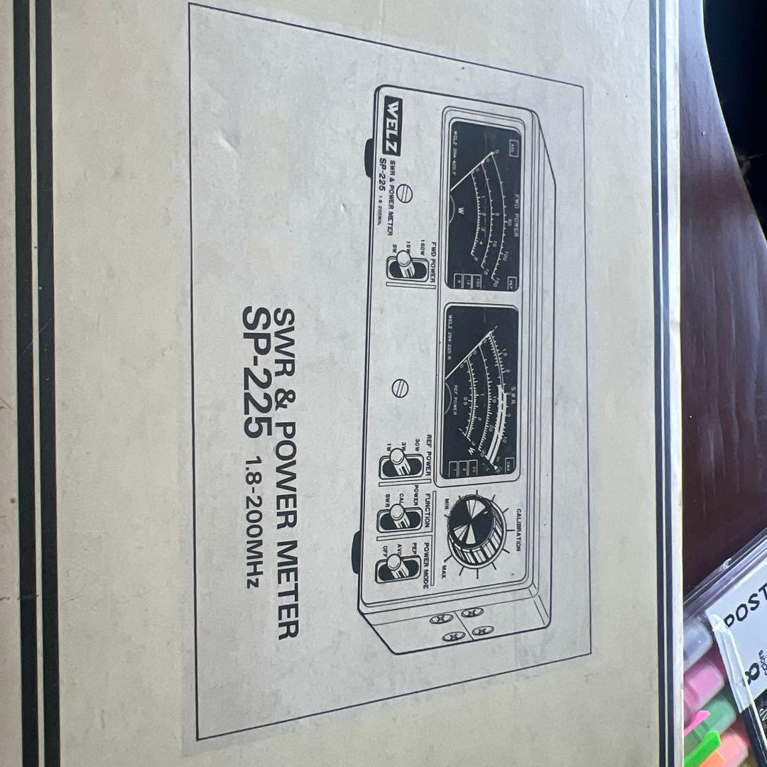 その他 WELZ SP-225 SWR & POWER METER