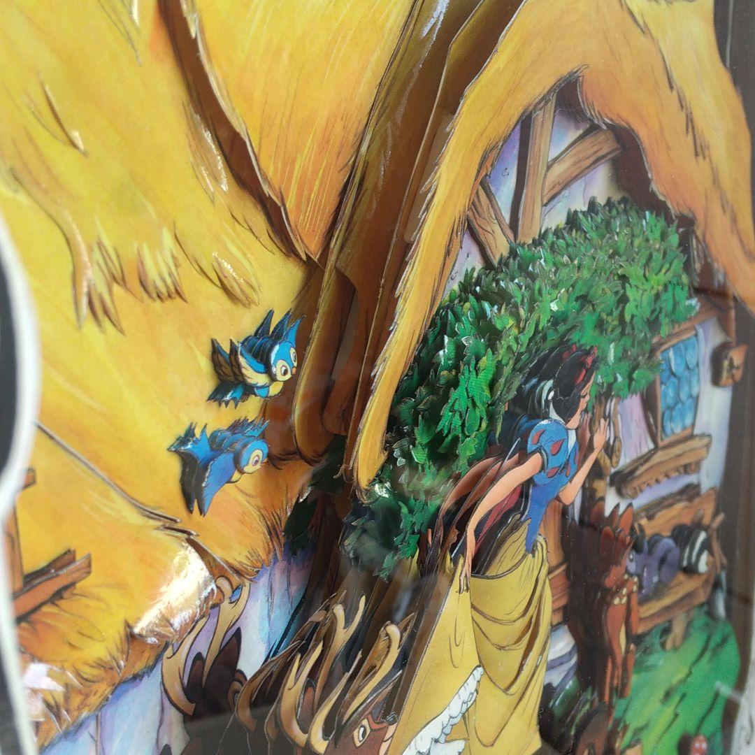 【ディズニー作品　一点物】白雪姫　シャドーボックス