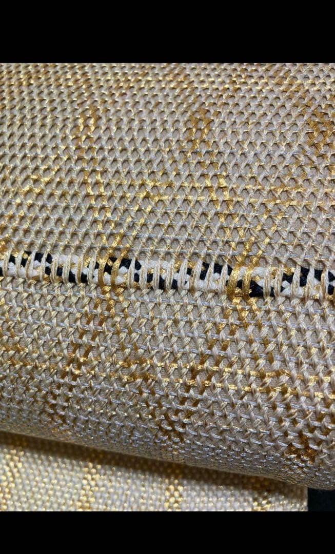 値下げしました❣️ 組み織 ひなや 袋帯 正絹 ツーシーズン