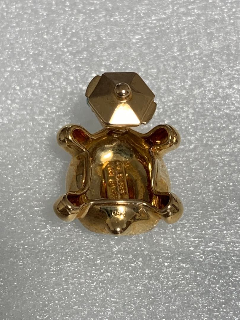 専用です。希少☆CARTIER☆タートル 亀ヘキサゴン750刻印ターコイズ