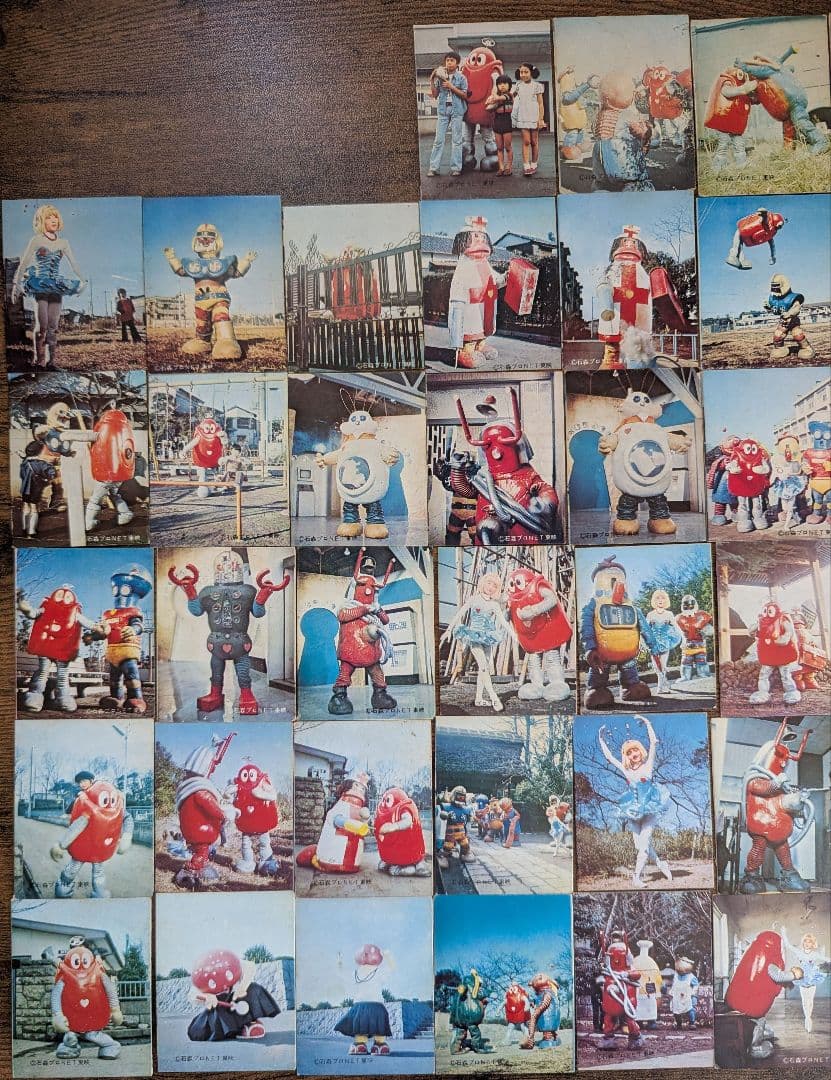 《 昭和レトロ 》 がんばれロボコン ミニカード57枚セット