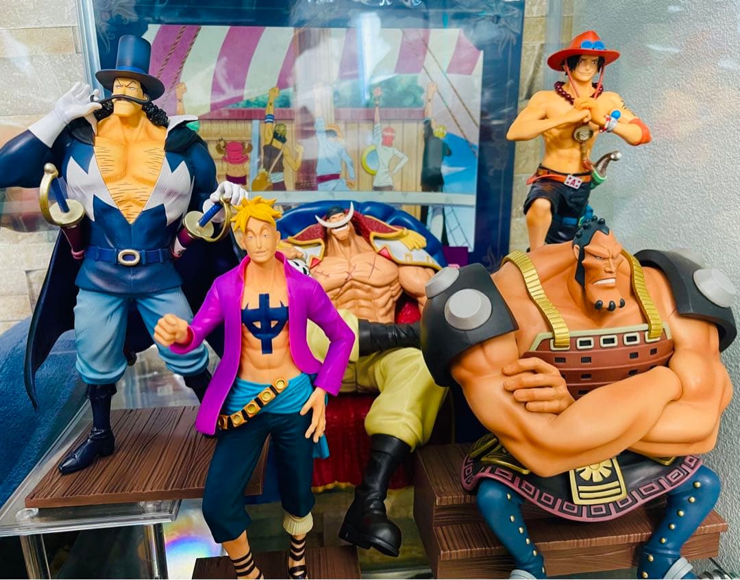 一番くじ ワンピース 白ひげ海賊団　オヤジと息子たち