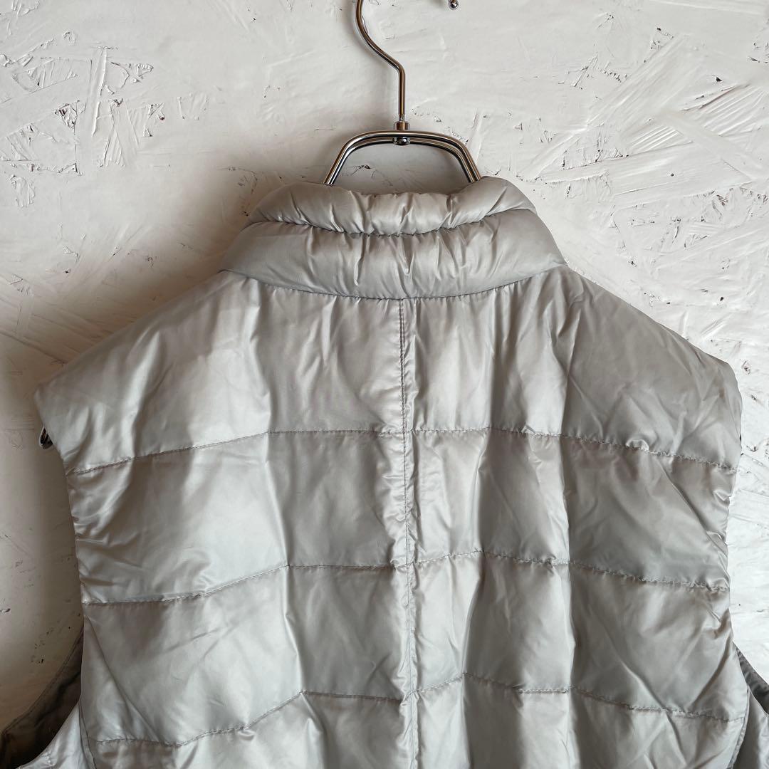 大きいサイズ【Munsingwear】ノースリーブダウンワンピース　ベスト　LL