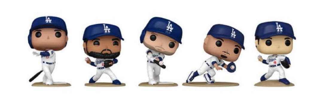お値下げ！【限定品！】Funko 2024 ワールドシリーズ ドジャース 5体