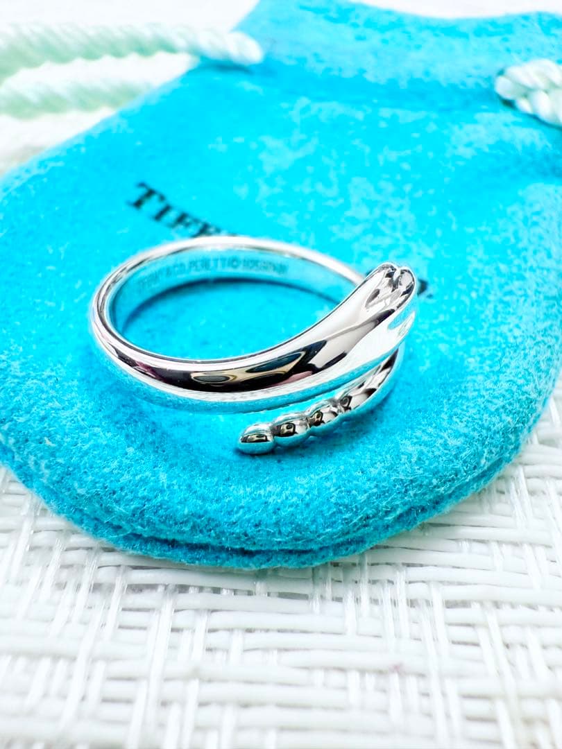 ティファニー　リング　指輪　スネーク　蛇　14号　925 新品仕上げ洗浄済