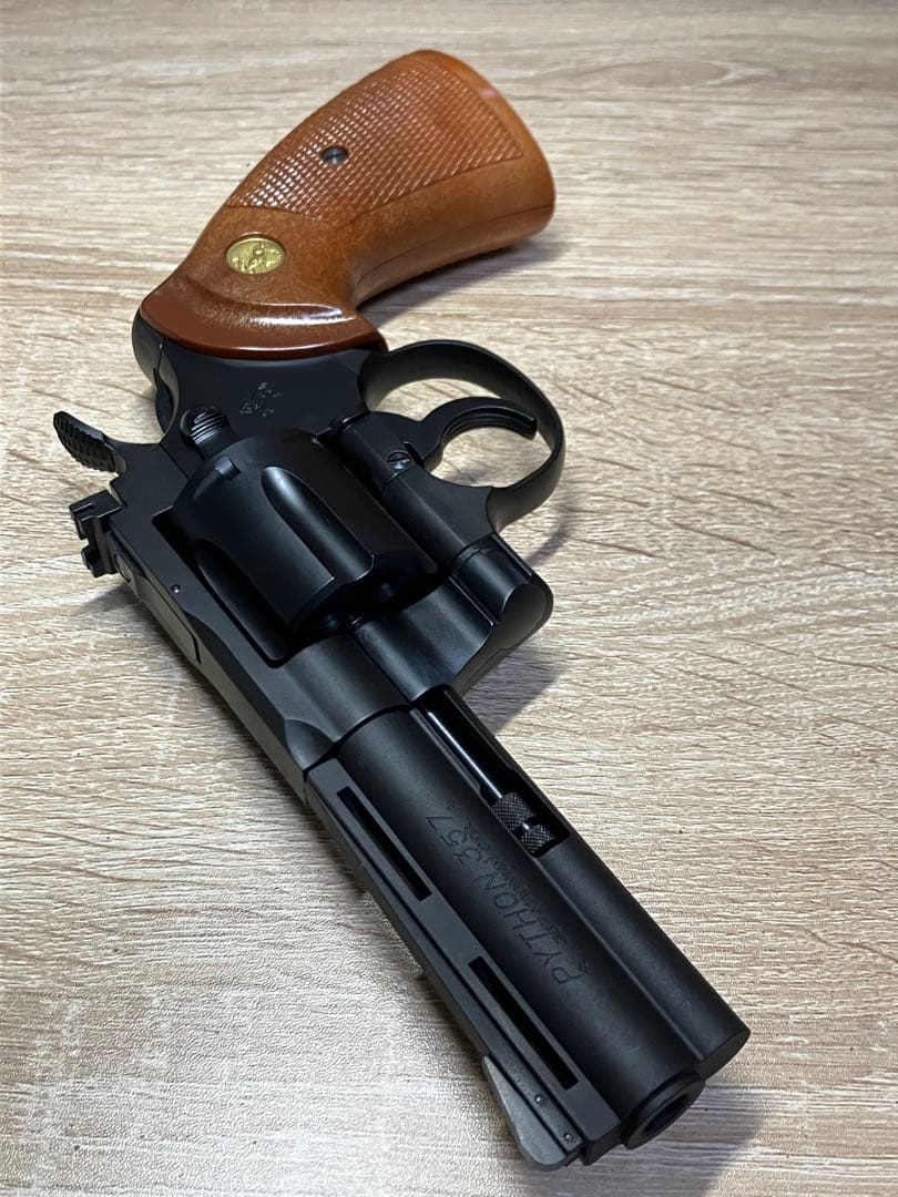 タナカワークス コルト パイソン 4インチ R-model HW ガスガン