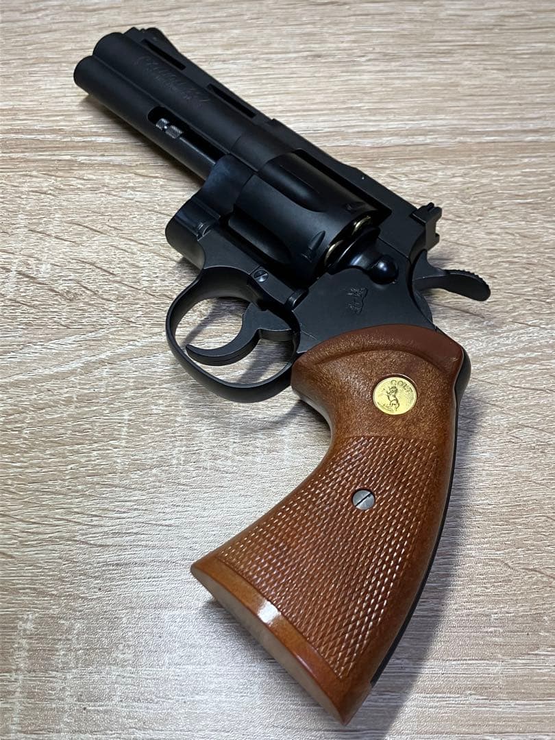 タナカワークス コルト パイソン 4インチ R-model HW ガスガン