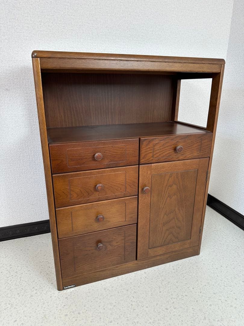 カリモク/karimoku コロニアル 電話台 キャビネット チェスト ※i4※