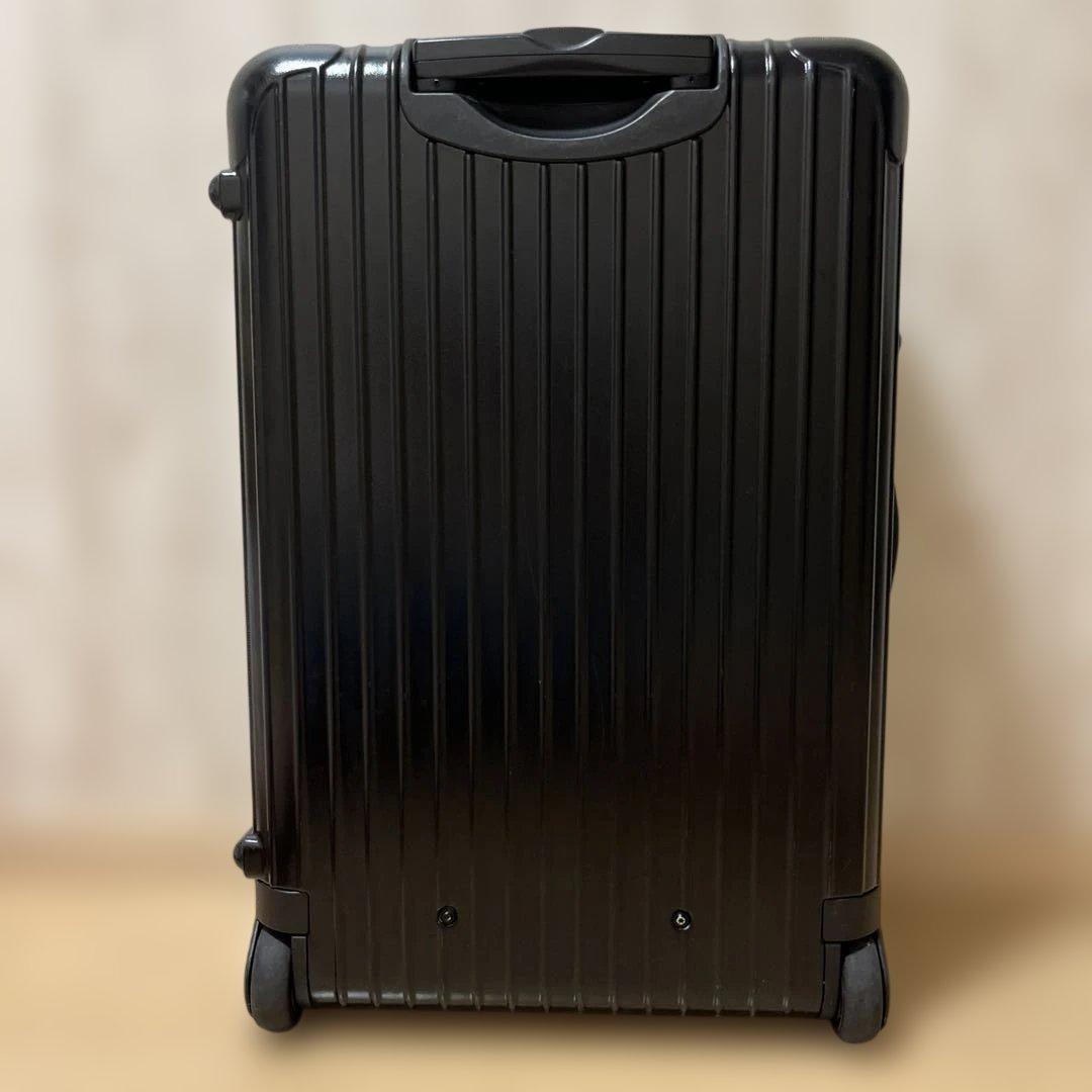 【美品】RIMOWA SALSA リモワ サルサ63L 2輪TSAロック付 黒