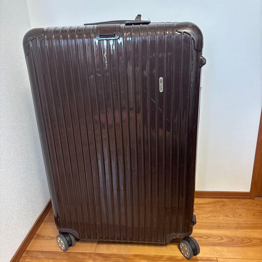 RIMOWA 104リットル　4輪　キャリーケース　ブラウン