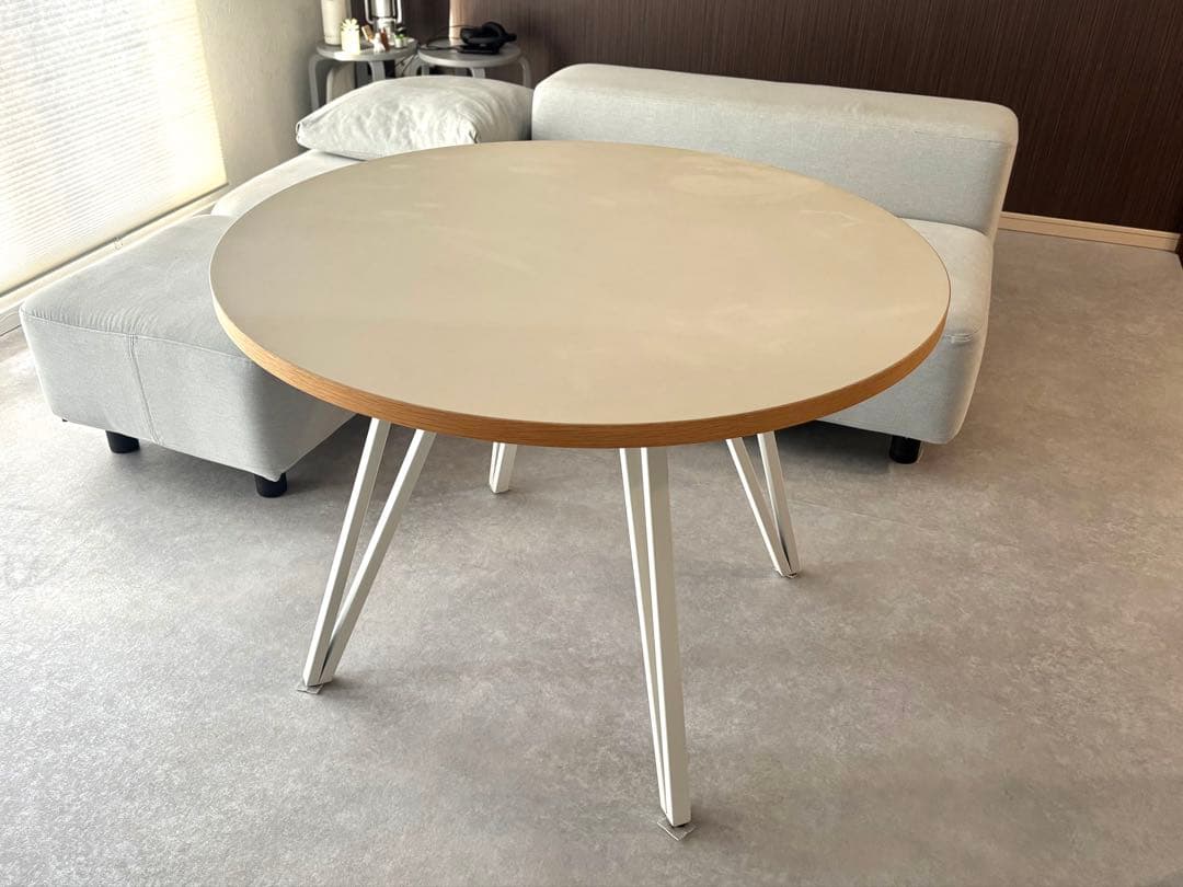KANDEMOMO THE CAFE TABLE リノリウム 100cmテーブル