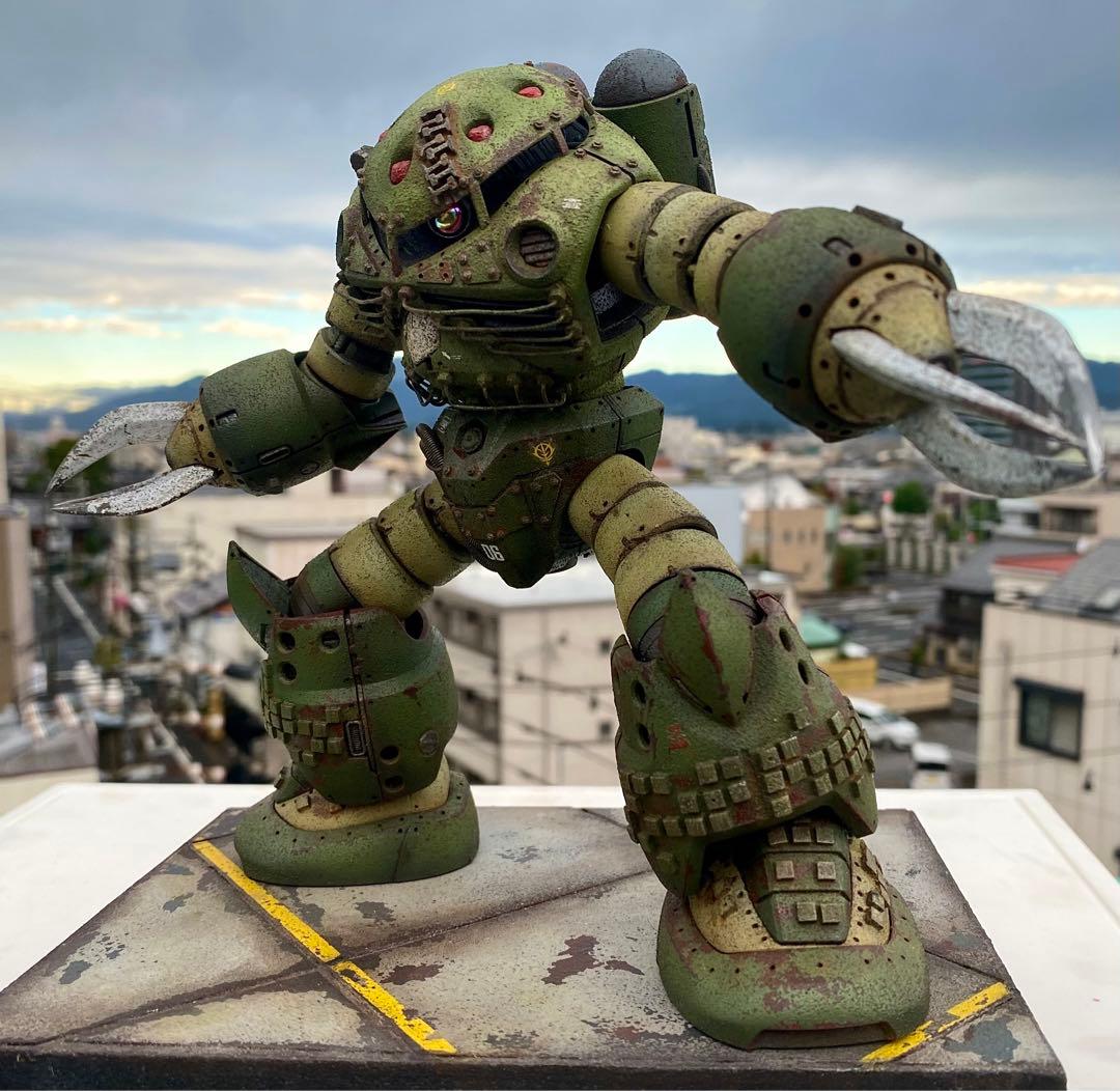 ガンプラ MG 1/100 MSM-07 ズゴック　ジオン残党仕様　完成品