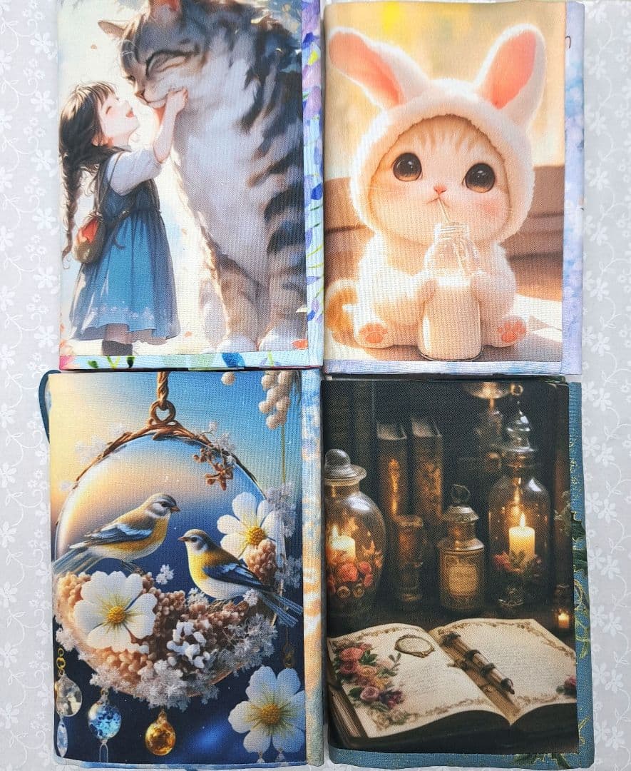 メモリー⑱ブックカバー、スマホポーチ