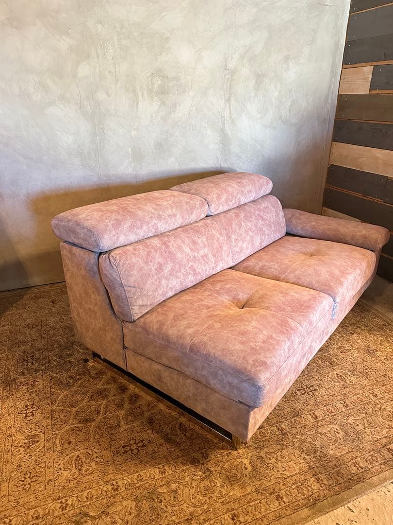 【東京都23区配送無料】定価20万円　ソファー　カウチ　椅子　L型　椅子　チェア