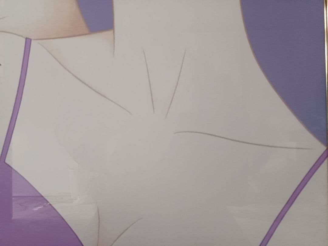 鶴田一郎 「艶鏡」　P20号　 版画　138/150