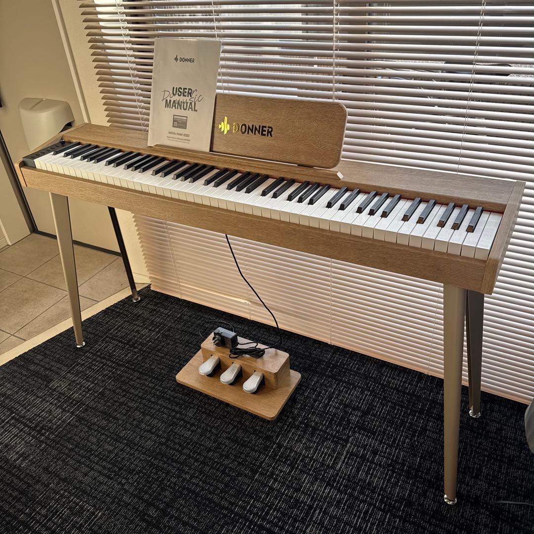 Donner ドナー 電子ピアノ セミウェイト 88鍵盤 DDP-60