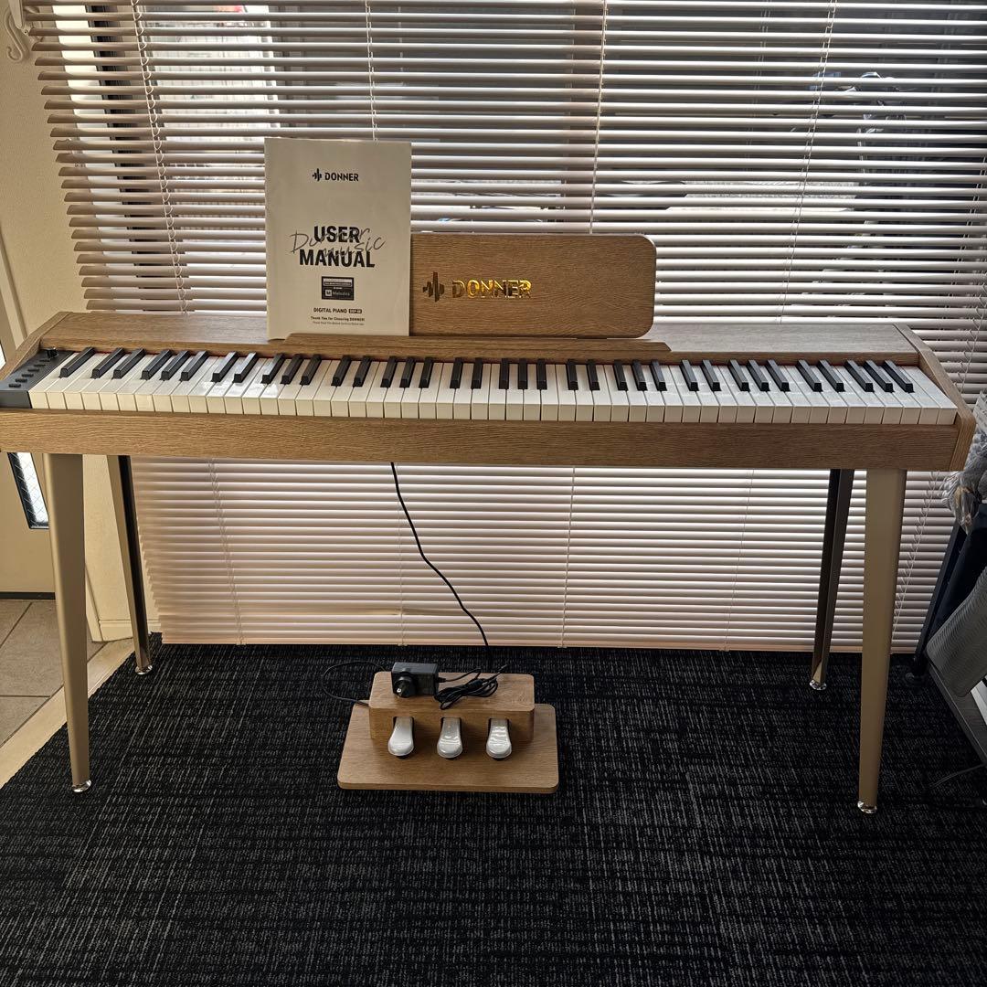 Donner ドナー 電子ピアノ セミウェイト 88鍵盤 DDP-60