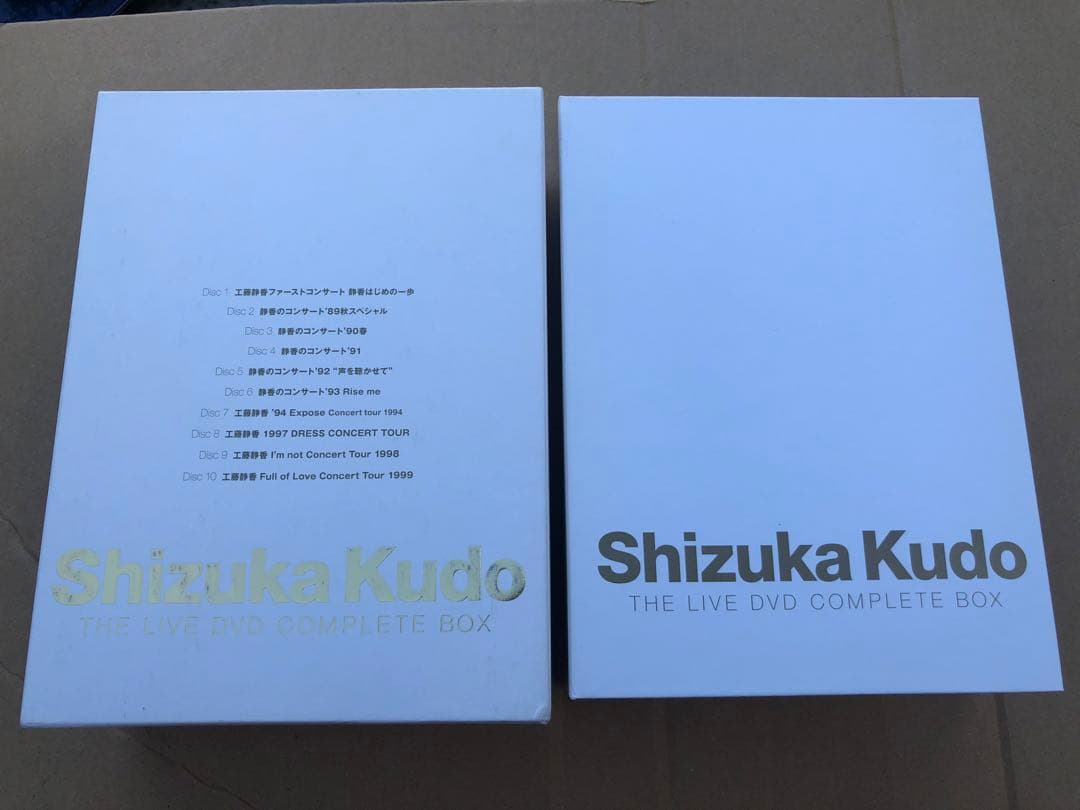 工藤静香 THE LIVE DVD COMPLETE BOX