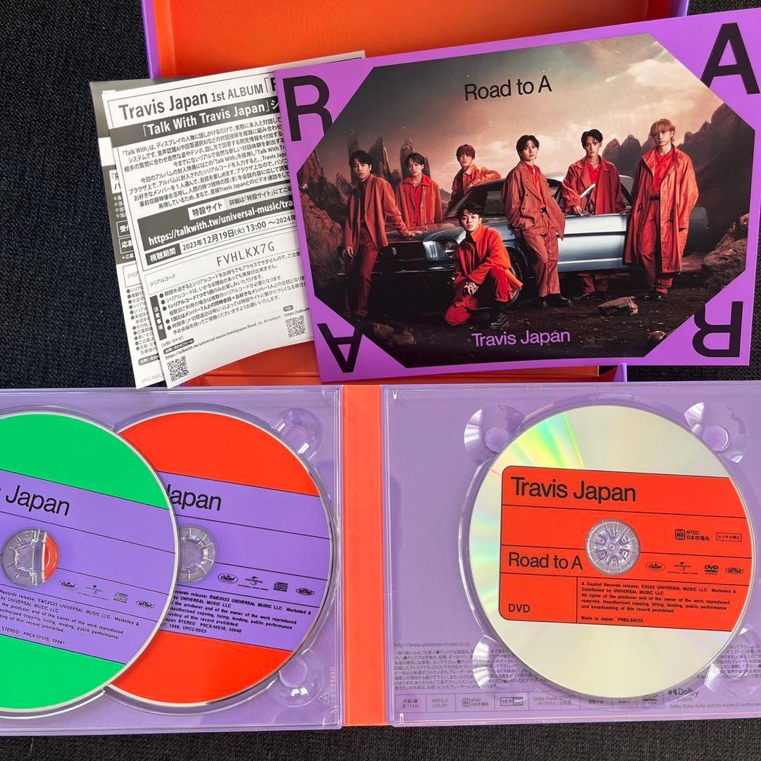 Travis Japan Road to A (FC限定盤) [2CD+DVD]