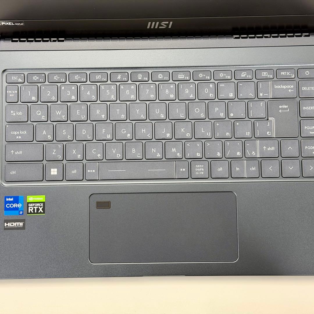 【MSI Prestige】ノートPC /メモリ32GB / SSD2TB