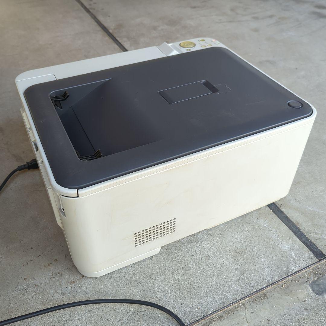 通電OK OKIレーザープリンタ C312dn 電源コードと予備トナー有