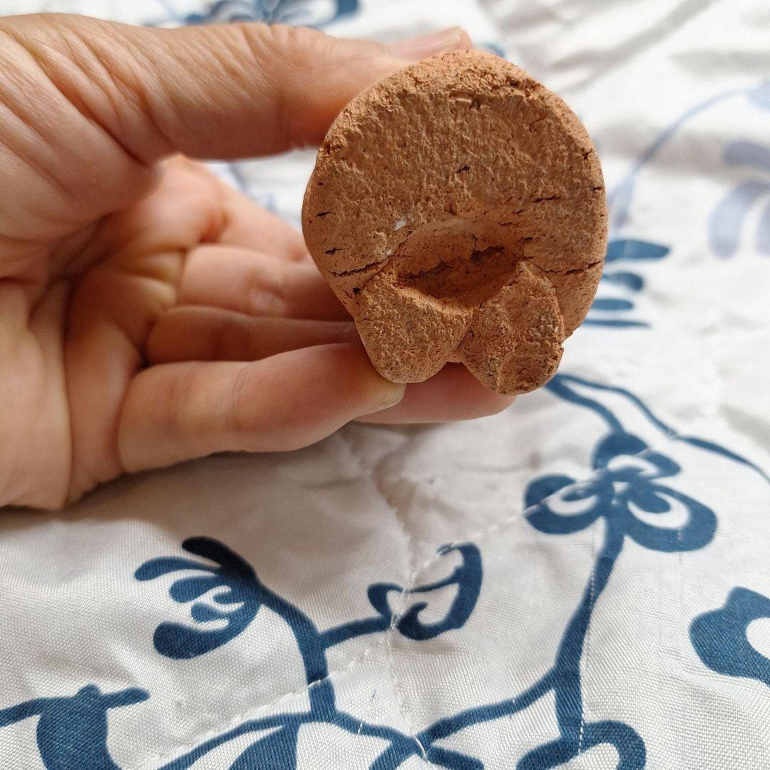 一重孔希　羅漢　陶器　陶仏　オブジェ