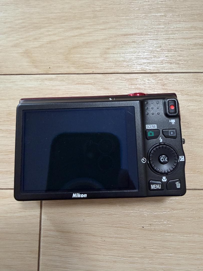 Nikon COOLPIX S6200 レッド コンパクトデジタルカメラ