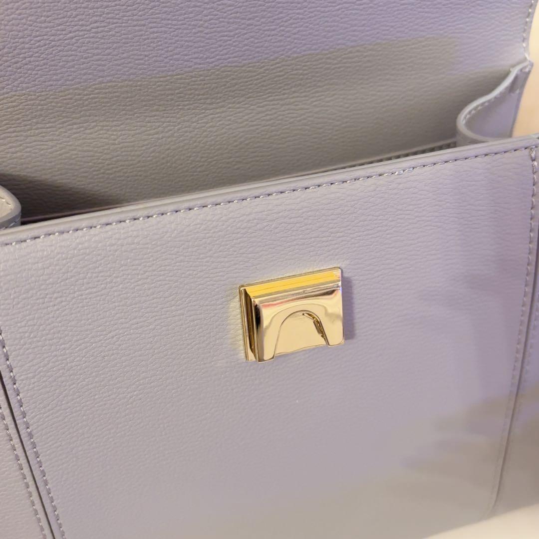 SNIDEL ロールカバーパッドロックバッグ 水色