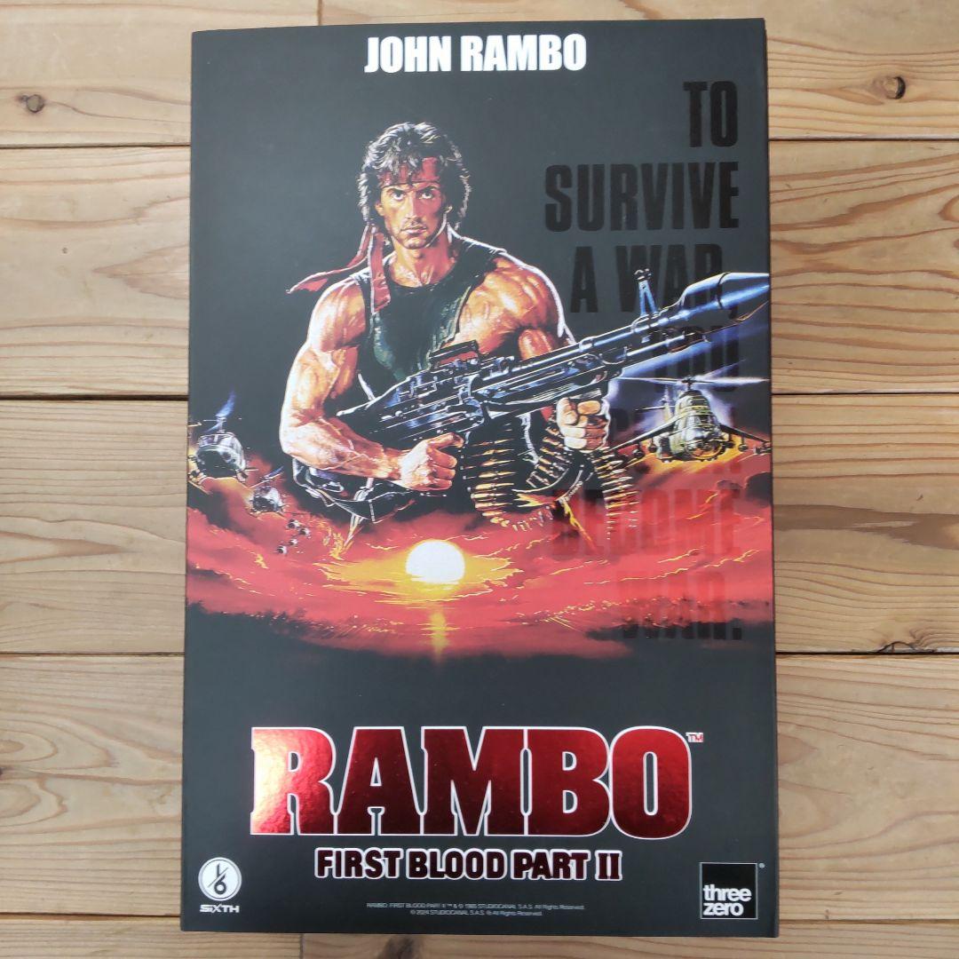 スリーゼロ threezero ランボー II フィギュア