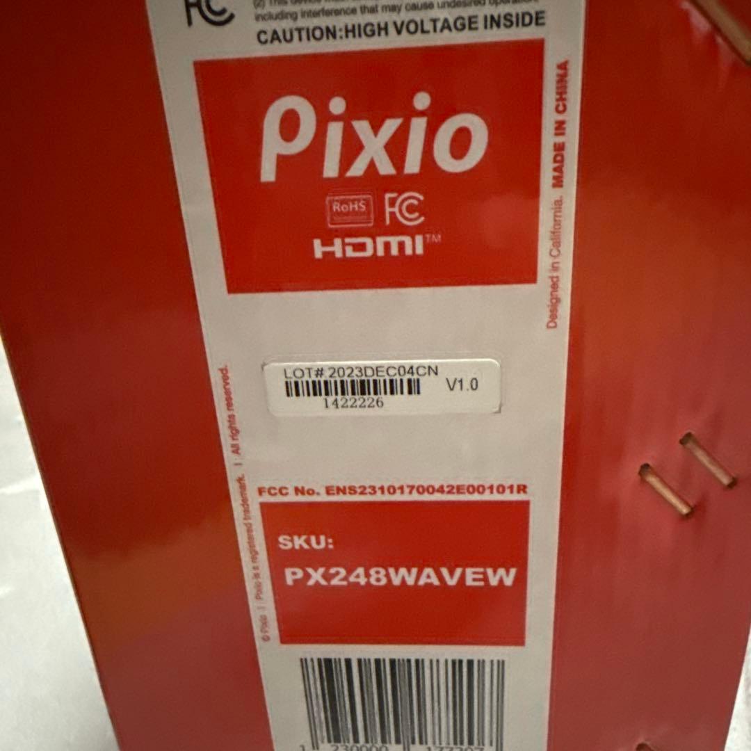 Pixio HDMIディスプレイ PX248WAVE WHITE