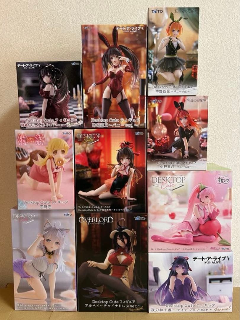 Desktop Cute フィギュア　10点セット