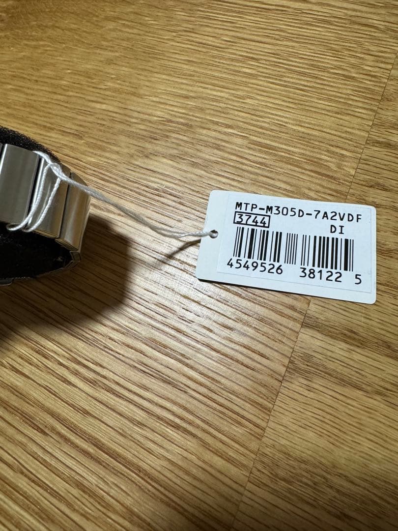 CASIO MTP-M305D-7A2 カシオ　ムーンフェイズ 保証付