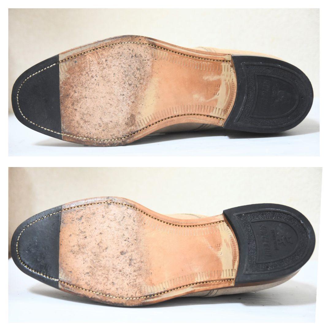 スコッチグレイン スウェード ベージュ 26cm3E