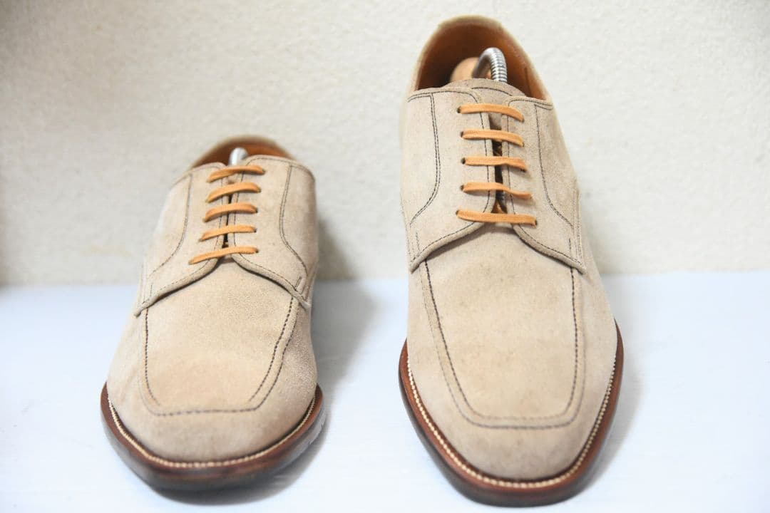 スコッチグレイン スウェード ベージュ 26cm3E