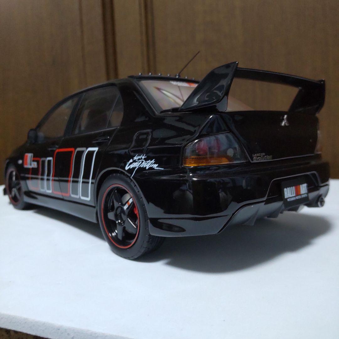 三菱 ランサー エボリューション Ⅸ ラリーアート 1/18 スーパーA