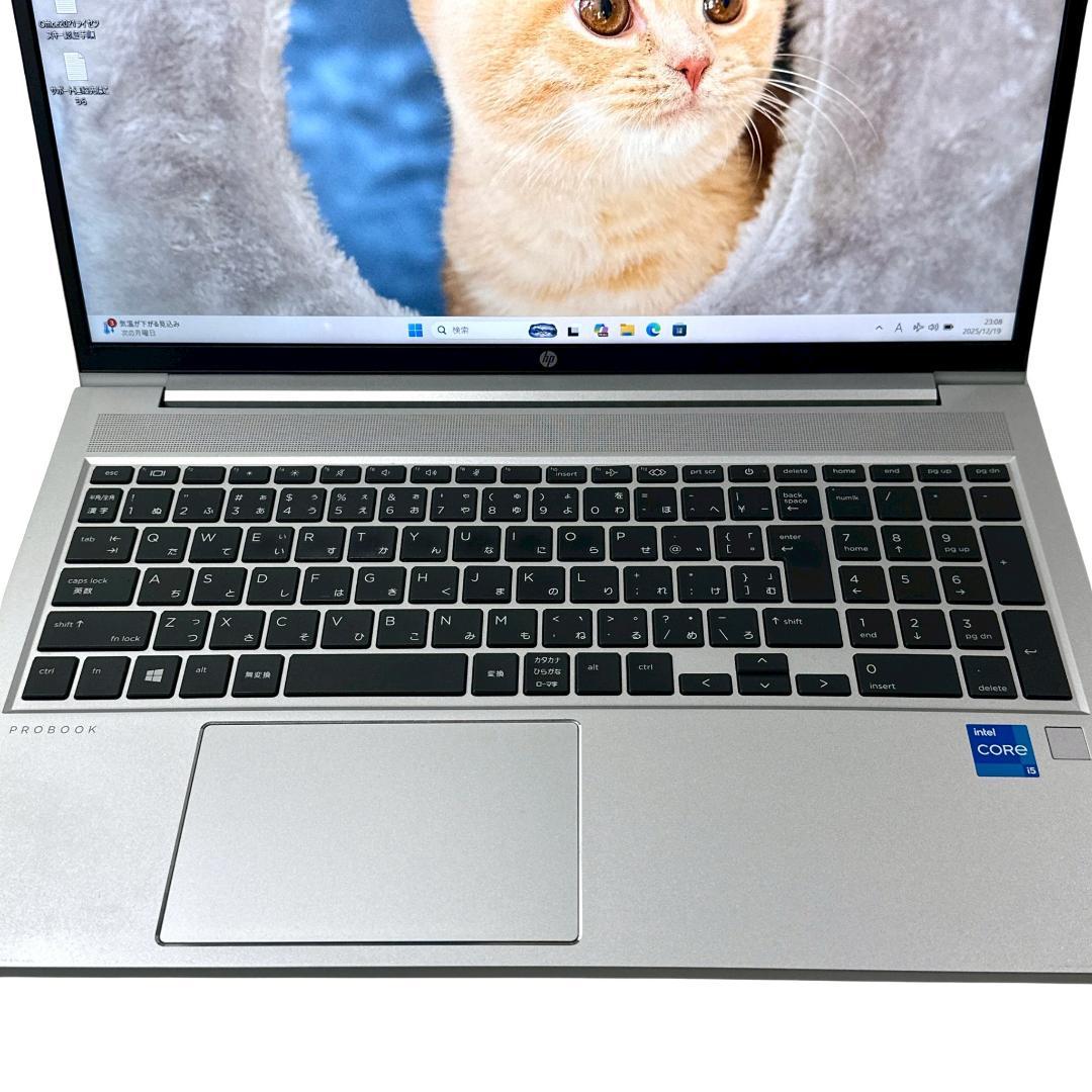 日本HP ノートパソコン 11世代 i5 16GB 15.6型FHD 668