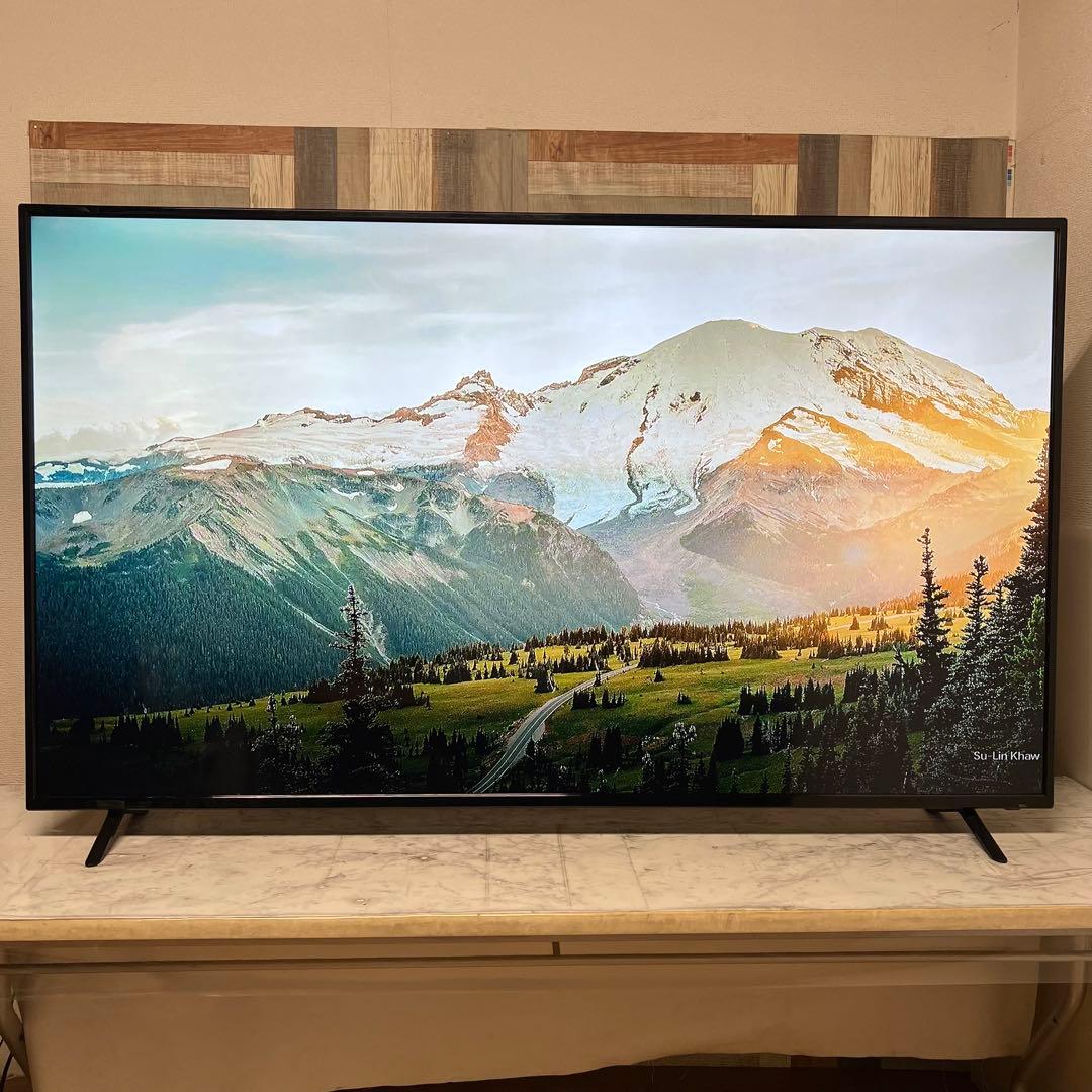 即日受渡❣️全国送料込2年前購入APEX65型4K液晶テレビ外付HDD録画対応