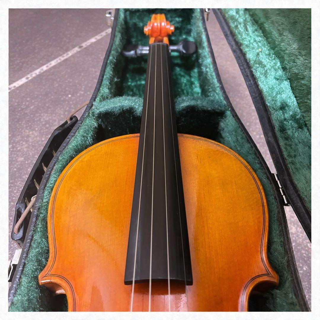 【美品良杢】Suzuki バイオリン No.330 3/4 82年製 美品 木目