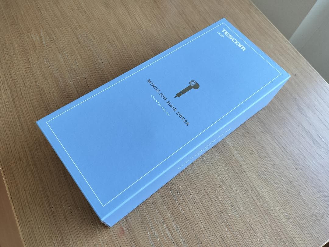 TESCOM テスコム マイナスイオン ヘアドライヤー TD760A-K