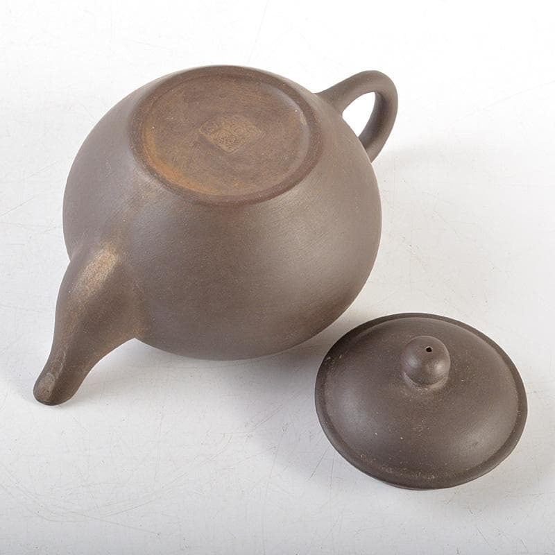 中国　東宝謹製　紫砂　朱泥　急須　茶壷　C　R6433