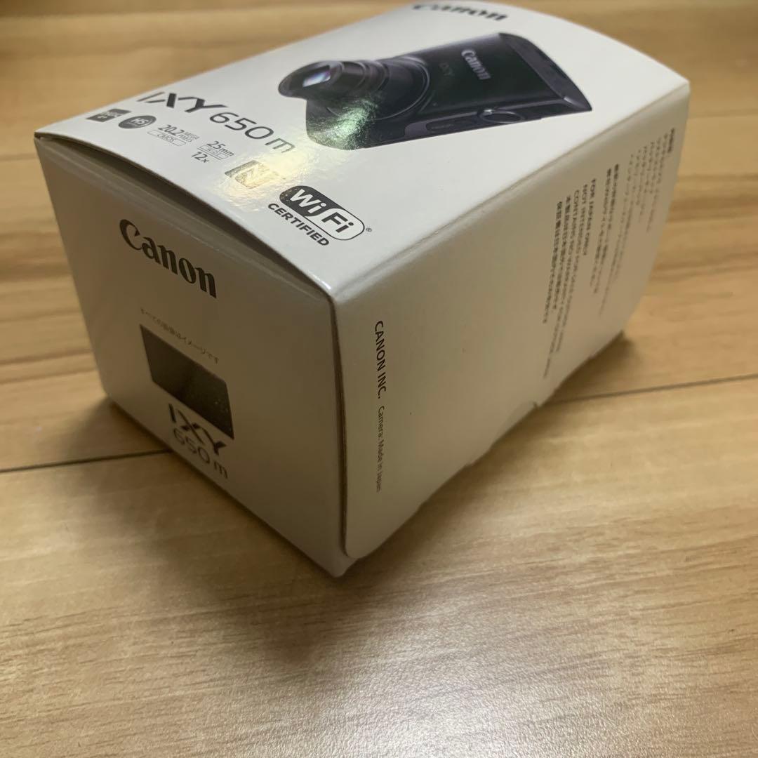 最新機種　Canon IXY650m コンパクトデジカメラ ブラック