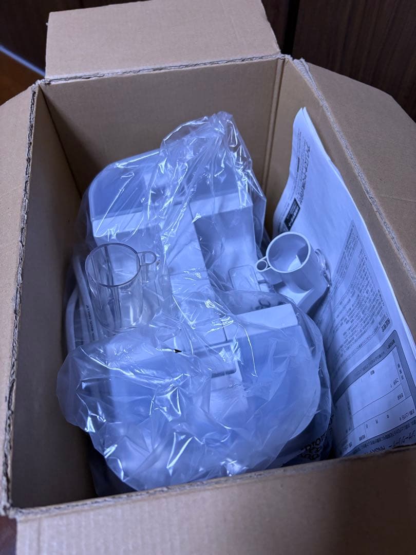 一回使用　アイリスオーヤマ リンサークリーナー ホワイト RNSK-P10-W