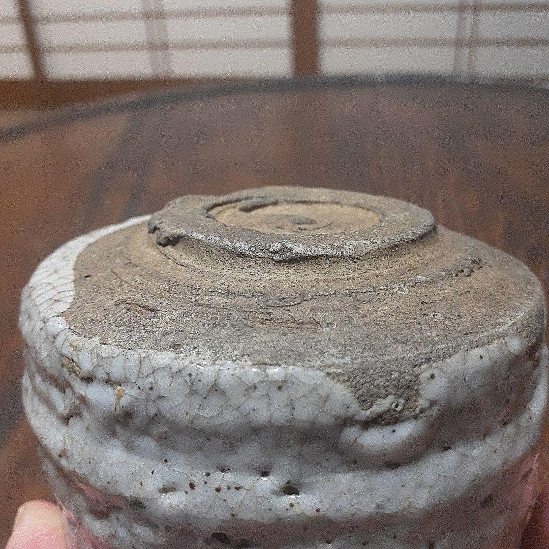 江戸時代絵志野茶碗