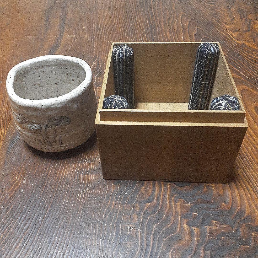 江戸時代絵志野茶碗