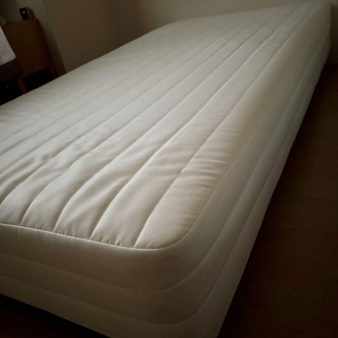 無印良品　脚付きマットレス シングル