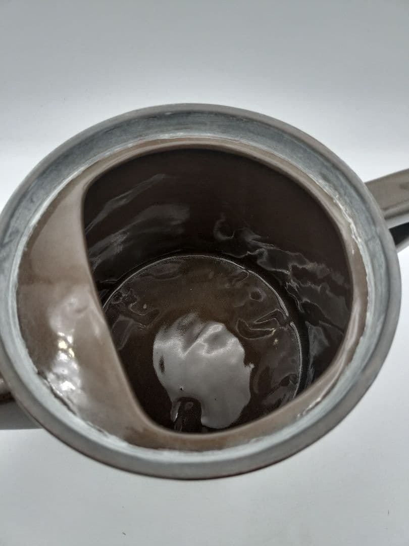 c253 【新品・未使用】片口水次 現川焼 武村利左衛門 木箱 茶道具