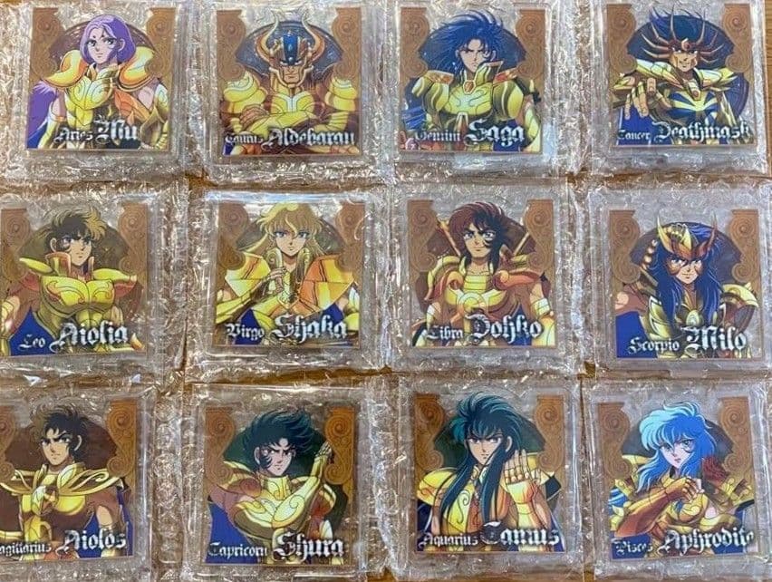 聖闘士星矢　くじ　アクリルスタンド　アクスタ賞　全12種　フルコンプリートセット