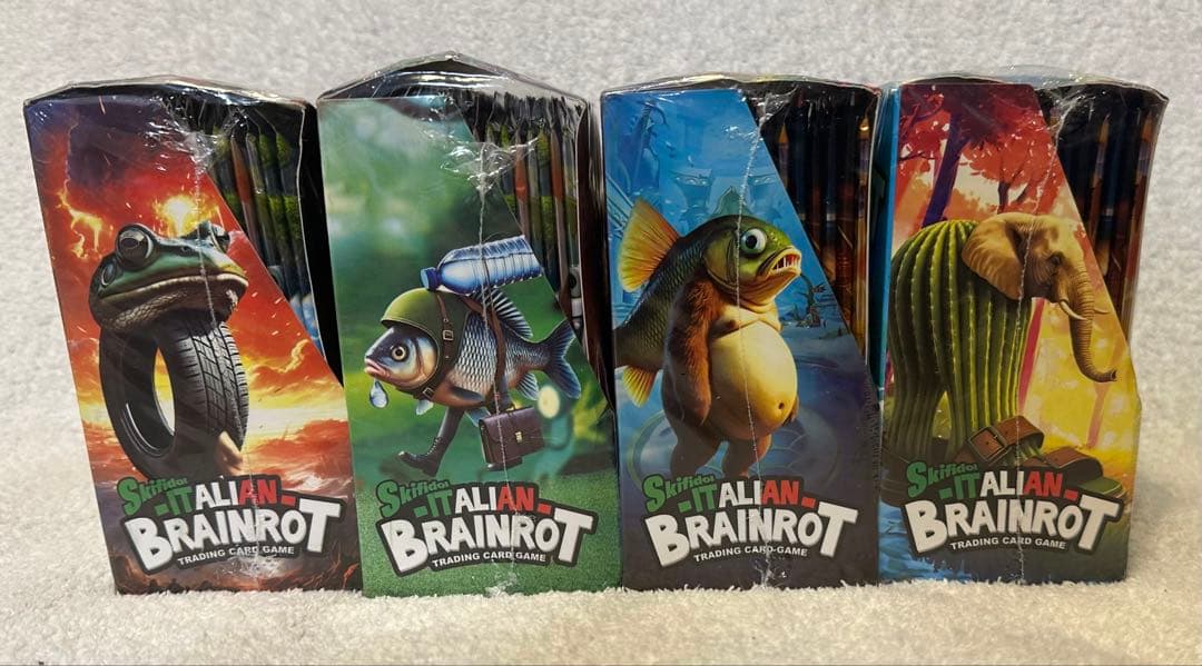 【新品未開封】イタリアンブレインロットカード 4BOX（36パック入×4BOX）