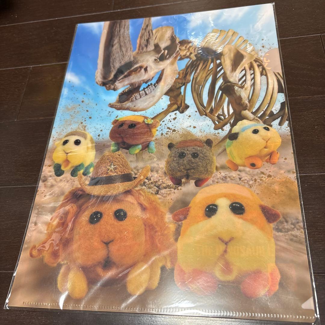 プイプイモルカー 化石ハンター　デザインクリアファイル